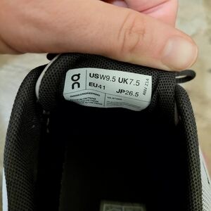 On Women's Athletic Shoes - Black and White